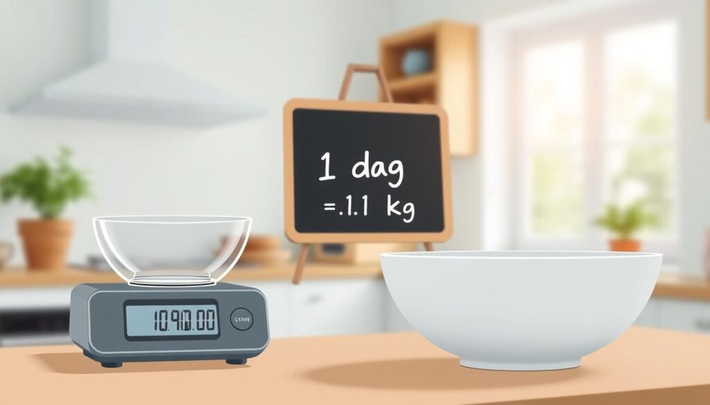 1 dag ile to kg