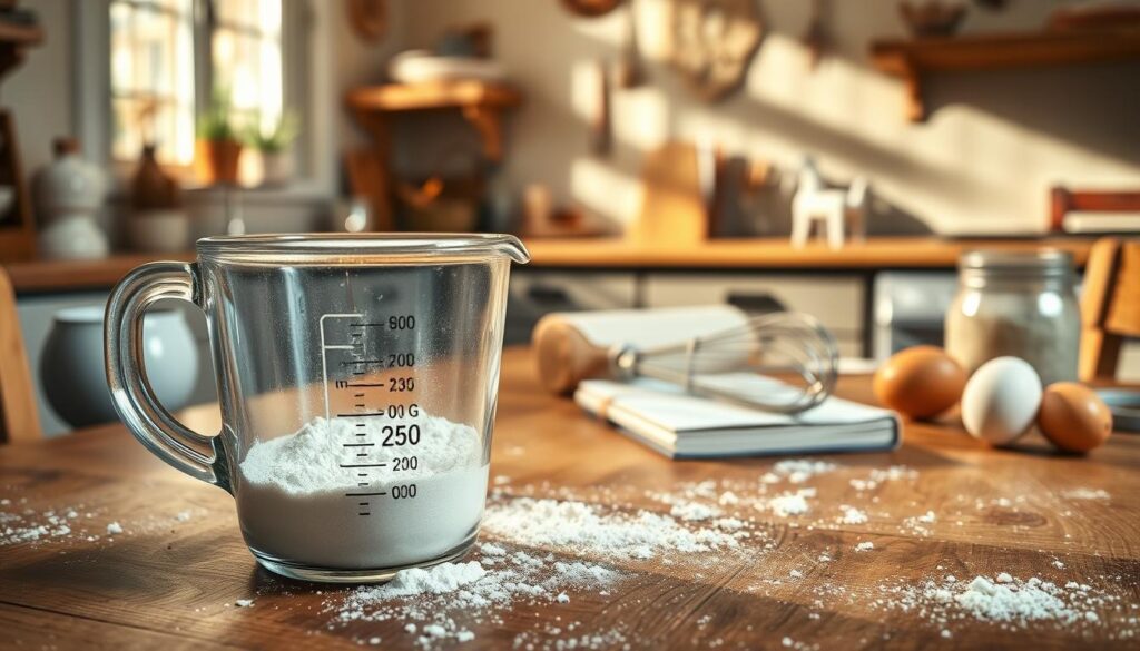 250g mąki ile to szklanek