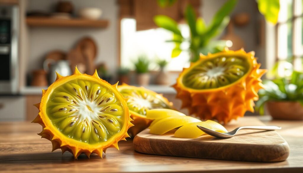 Kiwano jak jeść